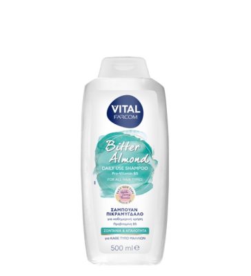 Farcom Vital Σαμπουάν Bitter Almond 500ml Zωντάνια & Απαλότητα