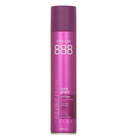 888 hair spray 2023 flexible 400ml front