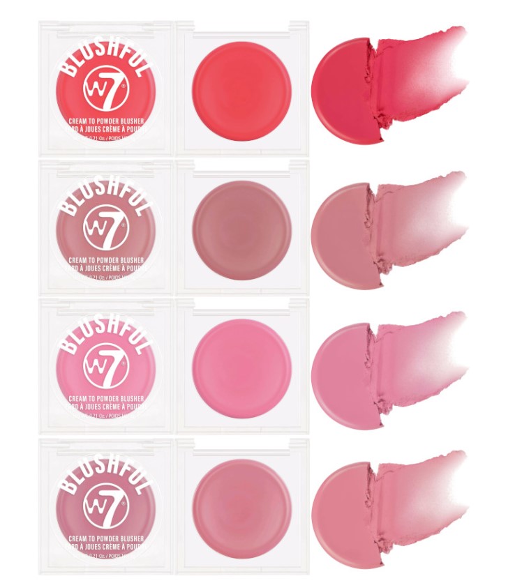 W7 BLUSHFUL1 W7 BLUSHFUL1