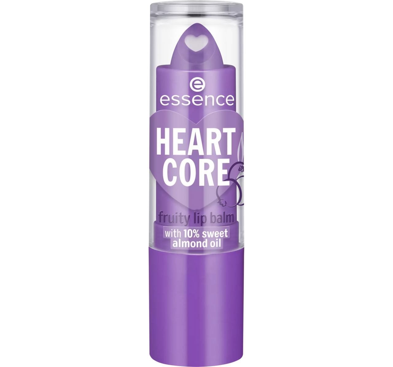 essence heart core fruitty lip balm 06 amazing acai 3g