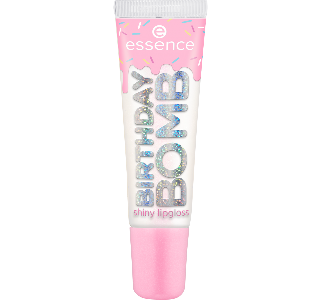 essence birrthday bomb shiny lipgloss 01 cake my day 10ml