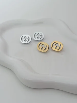 Maria Galanou Earrings Orovia Silver