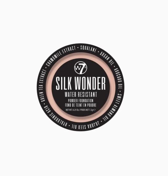 W7 Silk Wonder Powder Foundation – Natural Beige