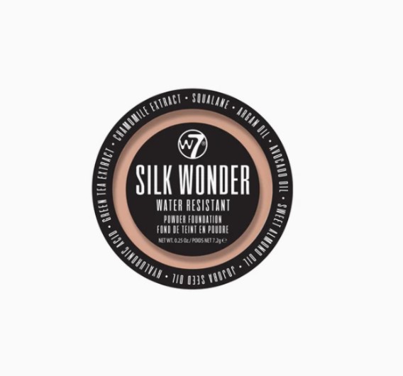 W7 Silk Wonder Powder Foundation – Warm Beige