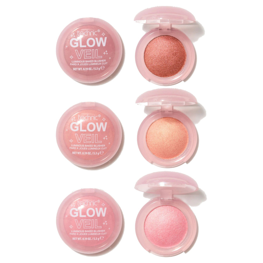 Technic Glow Veil Luminous Blush (3colors)