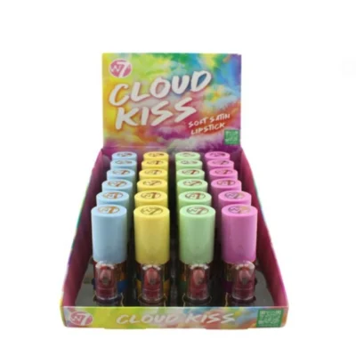 W7 Cloud Kiss Lipstick (4colors)
