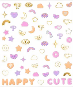 Alternative view of Essence Polly Pocket Scented Nail Stickers 01 Believe In The Little Things! 70pcs