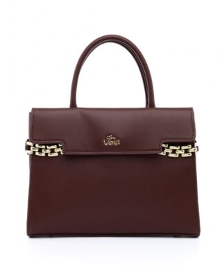 Veta Τσάντα Isadora Dark Brown