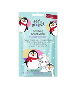 Selfie Project Μάσκα Προσώπου Soothing Υφασμάτινη #Coolpenguin SP