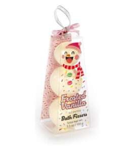 Selfie Project Bath Fizzer 3PC Stackable Frosted Vanilla 100gr