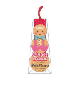 Selfie Project Bath Fizzer 3PC Stackable Ginger Bread 100gr