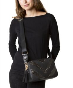 Alternative view of Tantrend Τσάντα Χιαστή Black 05060051/2