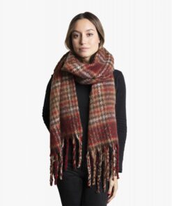 Alternative view of Tantrend Κασκολ Beige/Red 03621937