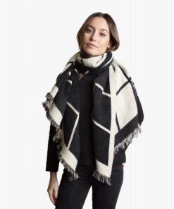 Alternative view of Tantrend Πασμίνα Black/White 03621943