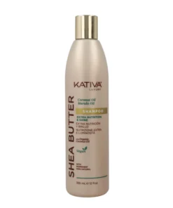 Kativa Shea Butter Coconut & Marula Oil Σαμπουάν Αναδόμησης/Θρέψης για Όλους τους Τύπους Μαλλιών 355ml