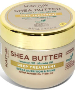 Alternative view of Kativa Shea Butter Μάσκα Μαλλιών για Ενδυνάμωση 300ml