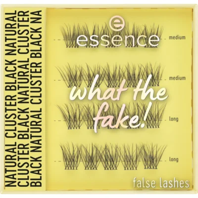 Essence What The Fake! False Lashes 06 - Natural Cluster Black 1g