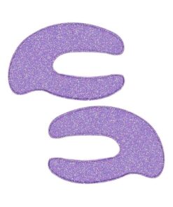 Alternative view of IDC Institute Glitter Hydrogel Eye Patches C Shape