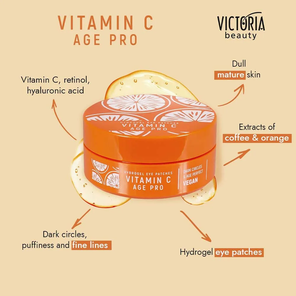 Victoria Beauty Vitamin C Age Pro Eye Patches Vegan 04