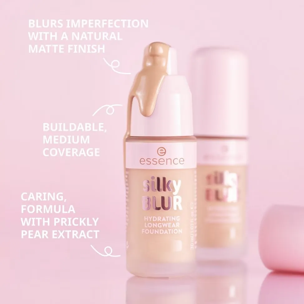 Silky BLUR HYDRATING LONGWEAR FOUNDATIONb Silky BLUR HYDRATING LONGWEAR FOUNDATIONb
