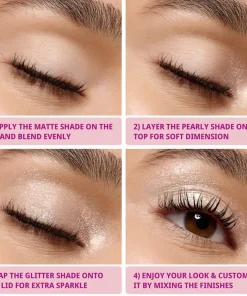 Alternative view of Essence Mono Eyeshadow Pearly (2colors)