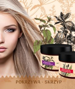 Alternative view of Venita Salon Herbal Hair Mask Για Λιπαρά Με Εκχύλισμα Τσουκνίδας 500ml