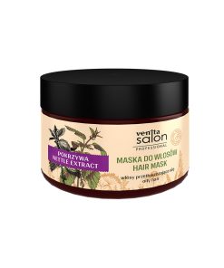 Venita Salon Herbal Hair Mask Για Λιπαρά Με Εκχύλισμα Τσουκνίδας 500ml